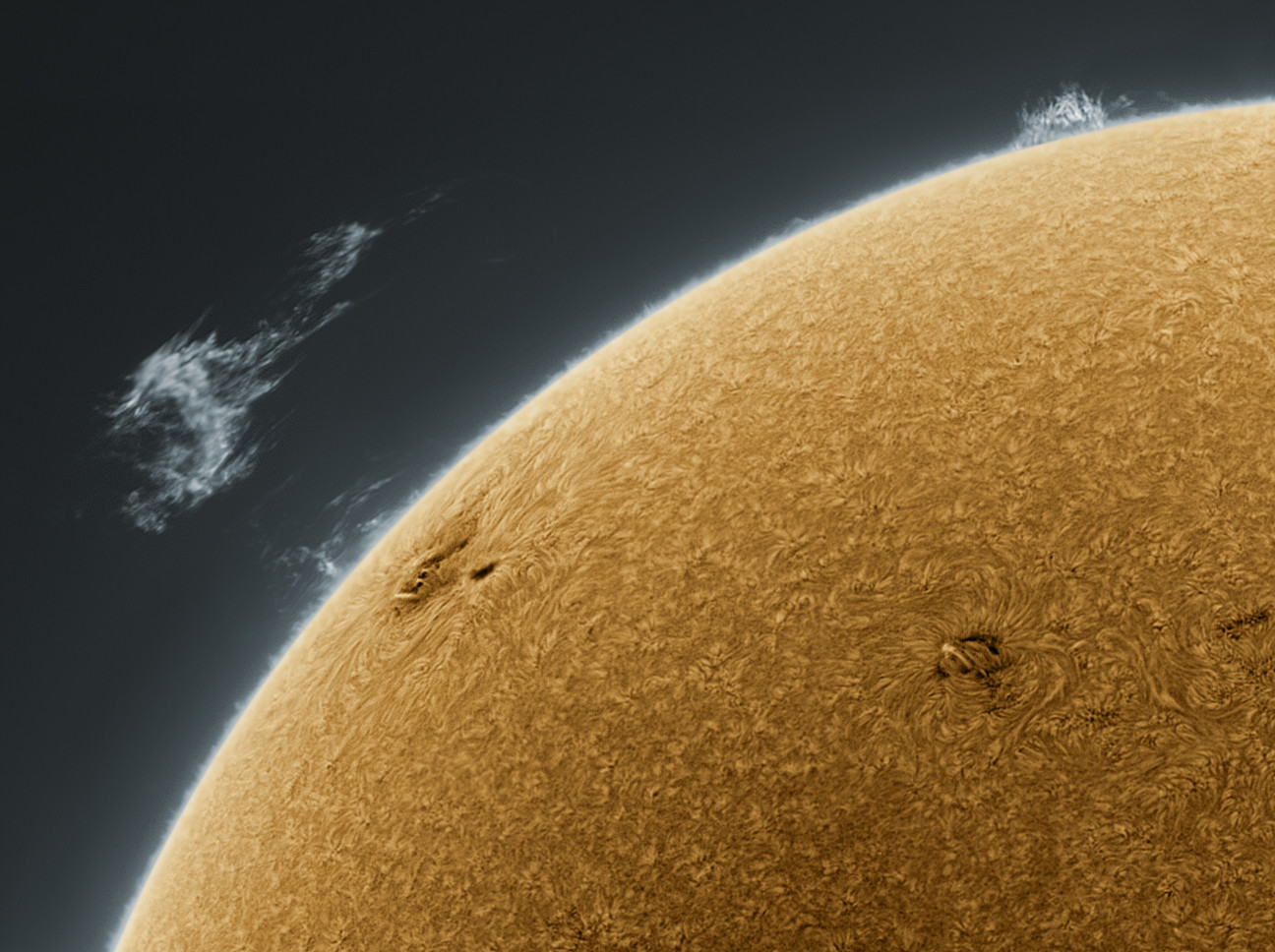 SGU Science Pic Of The Week Hydrogen Alpha Sun The Skeptics Guide To The Universe